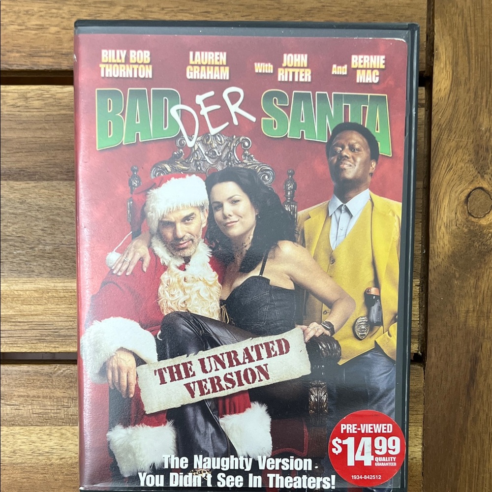 Bad Santa DVD - The Unrated Version USED